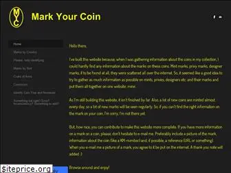 markyourcoin.weebly.com