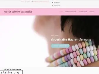 marla-schnee-cosmetics.de