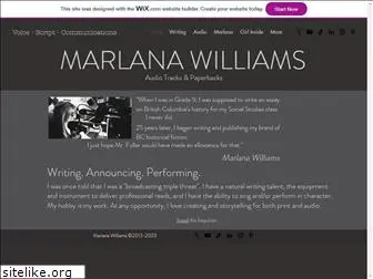 marlanawilliams.com