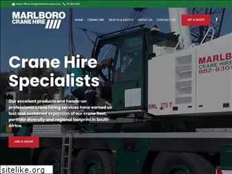 marlborocrane.co.za