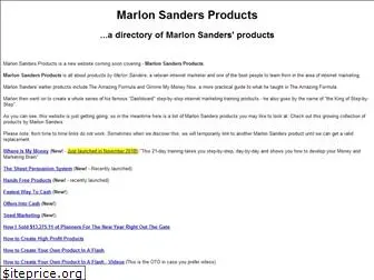 marlonsandersproducts.com