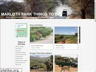 marlothparkthingstodo.co.za