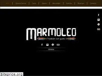 marmoleorestaurante.com