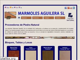 marmolesaguilera.com