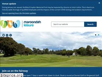 maroondahleisure.com.au