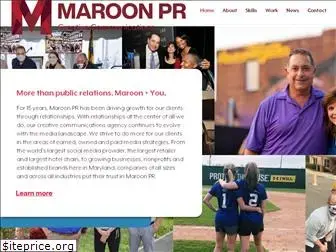 maroonpr.com