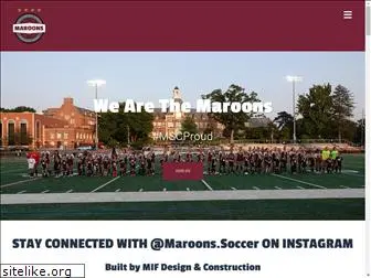 maroonssoccer.com