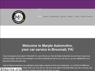 marpleautomotive.com