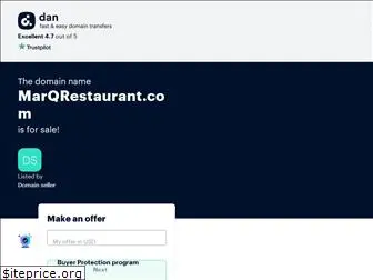 marqrestaurant.com