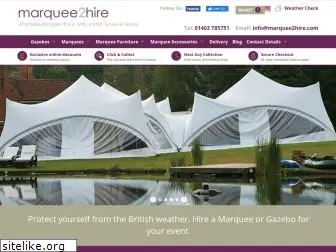 marquee2hire.com