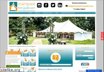 marqueehireguide.com