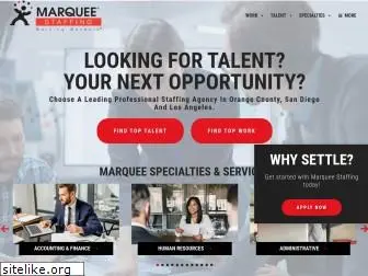 marqueestaffing.com