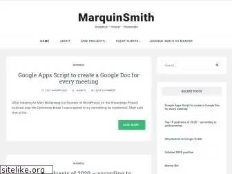 marquinsmith.com