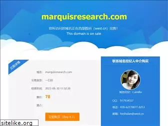 marquisresearch.com