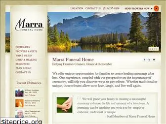 marrafuneralhome.com