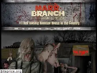 marrbranchhauntedhouse.com