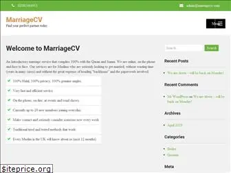 marriagecv.com
