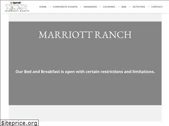marriottranch.com