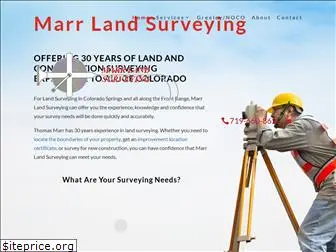 marrlandsurveying.com