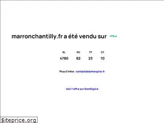 marronchantilly.fr