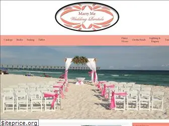 marrymeweddingrentals.com