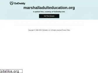 marshalladulteducation.org