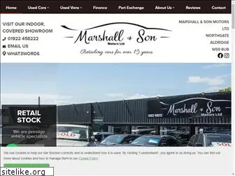 marshallandsonmotors.co.uk