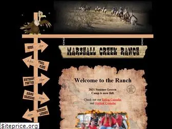 marshallcreekranch.com