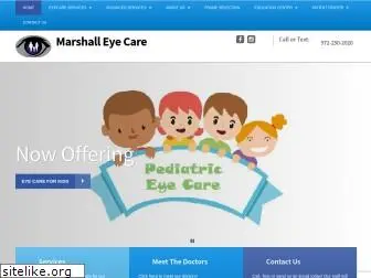 marshalleyecare.com