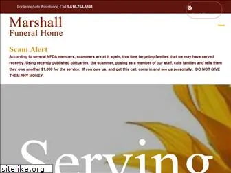 marshallfuneralhomeinc.com