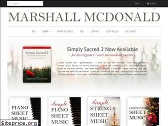 marshallmcdonaldmusic.com