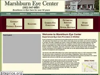 marshburneyecenter.com