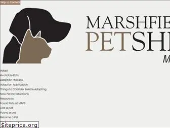 marshfieldpetshelter.org