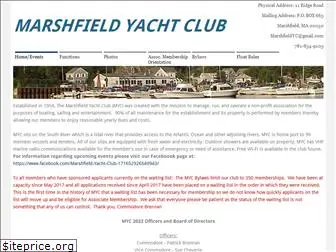 marshfieldyachtclub.com