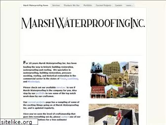 marshwaterproofing.com