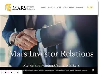 marsinvestorrelations.com