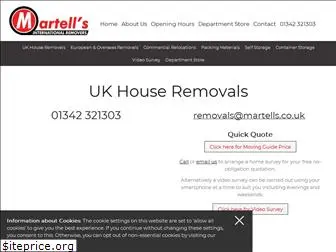 martellsremovals.co.uk