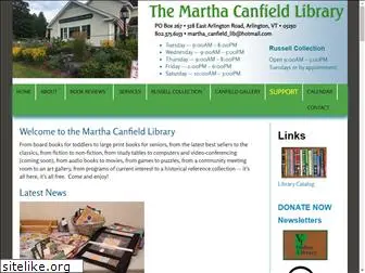 marthacanfieldlibrary.org