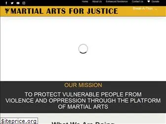 martialartsforjustice.org