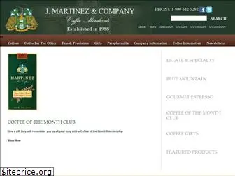 martinezfinecoffees.com