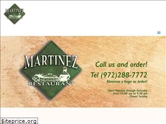 martinezrestaurant.com