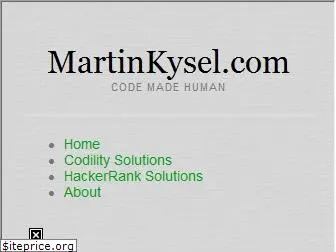 martinkysel.com
