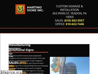 martinosigns.com