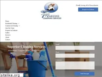 martinscleaningservices.com