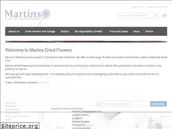 martinsdriedflowers.co.uk