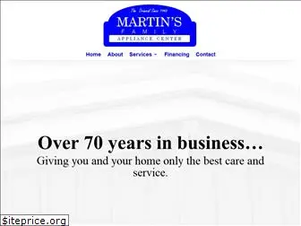 martinsfamilyappliance.com
