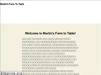 martinsfarmtotable.com