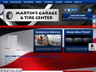 martinsgarageandtire.com