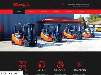 martinslifttruck.com