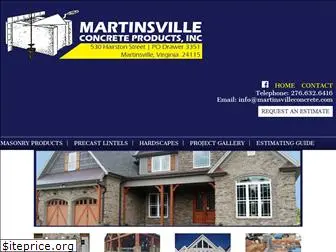 martinsvilleconcrete.com